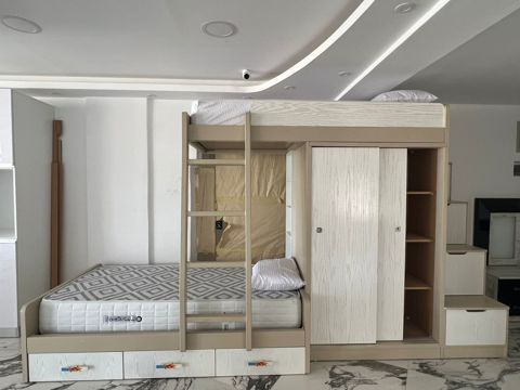 Bunk Bed with storage 